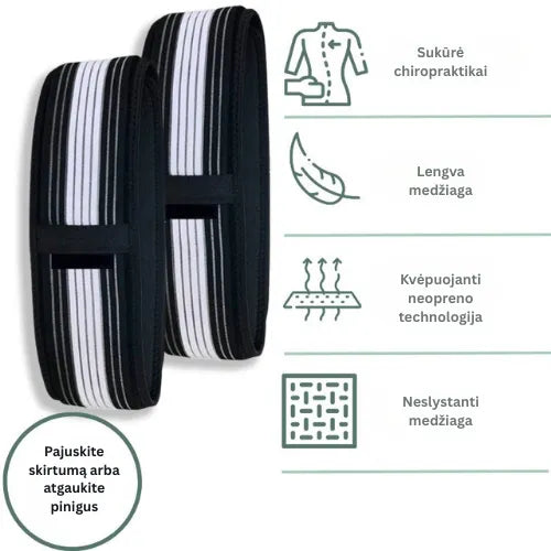 Backura™ - Greitai numalšinkite nugaros skausmą!