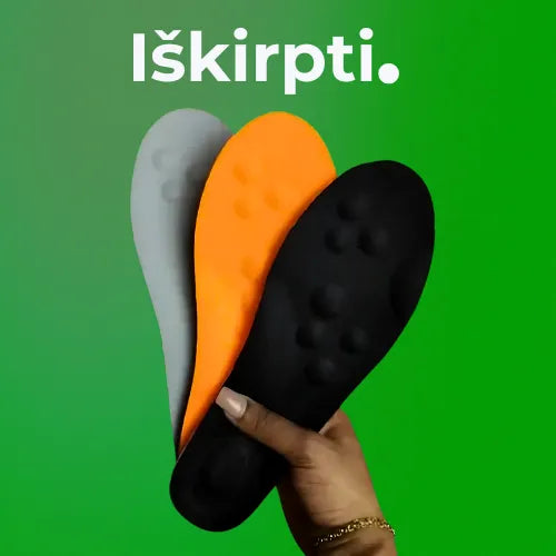 Nebejaučiate pėdų skausmo – Eikite be diskomforto su Solevia vidpadžiais (LT)