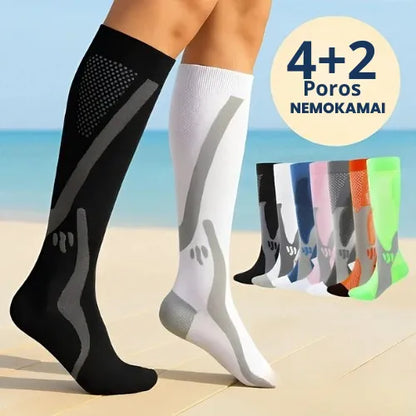 Zenstride® Kvėpuojančios kompresinės kojinės be skausmo kojoms ir pėdoms